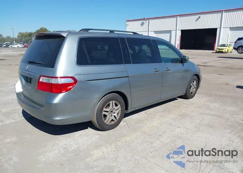 2007 Honda Odyssey Ex-L z USA, uszkodzony, nr VIN 5FNRL38777B144738